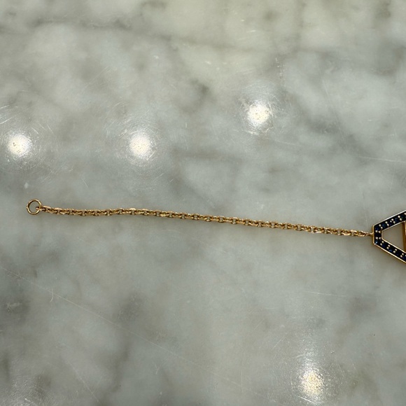 Walters Faith 18k Hexagon Sapphire bracelet - Picture 7 of 8